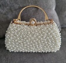 pearl clutch bag for sale  PLYMOUTH