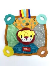 Mordedor de dente colorido Nuby Lion blankie guincho conforto mordedor brinquedo presente bebê comprar usado  Enviando para Brazil