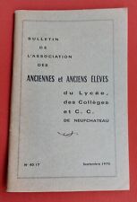 Bulletin assoc. anciennes d'occasion  Cagnes-sur-Mer