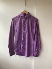Eton shirt purple for sale  PINNER