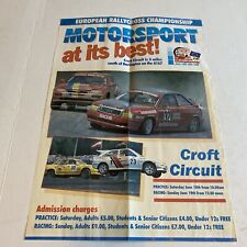 Vintage rallycross poster for sale  BEDALE