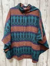 Aztec tribal poncho for sale  ROSSENDALE