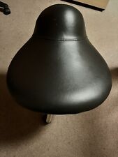 Black saddle stool for sale  STOWMARKET