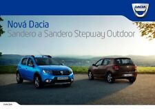Dacia Sandero & Stepway 03 / 2017 catalogue brochure Czech tcheque na sprzedaż  PL