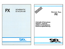 SIEL PX Service Manual Schematic Diagrams Schemi PIANO FORTE Schaltplan + Owners, usado comprar usado  Enviando para Brazil