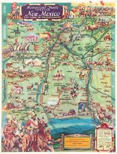 1940s pictorial map for sale  Portsmouth