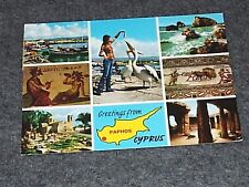 Postcard. greetings cyprus for sale  SLEAFORD