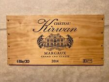 1 Painel de Madeira Vinho Raro Château Kirwan Margaux Vintage CAIXA LATERAL 3/24 449 comprar usado  Enviando para Brazil