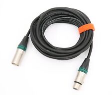 Van Damme Microphone Cable Male to Female XLR Neutrik (Black) - 5 m for sale  Shipping to South Africa