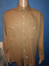 Camicia uomo beige usato  Suzzara