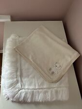 Neutral baby blanket for sale  NEWTON-LE-WILLOWS