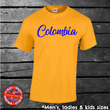 Colombia camiseta, Deporte, Vacaciones, Orgullo, Eventos, Regalo, Hombre, Damas, Niños, Bebé segunda mano  Embacar hacia Argentina