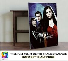 O programa de TV Vampire Diaries Estampa de Arte de Lona Grande Presente Vários Tamanhos comprar usado  Enviando para Brazil