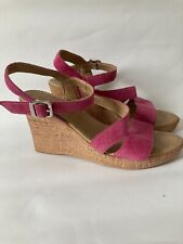 Hot pink suede for sale  PAIGNTON