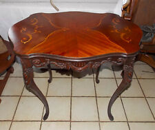 Mahogany carved marquetry for sale  Joplin