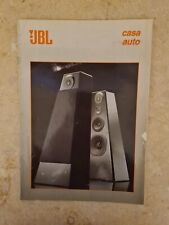 Jbl catalogo depliant usato  Italia