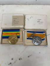 Ww1 pair medals for sale  LONDON