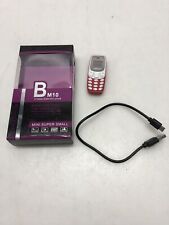 Mini telefon Bluetooth Piu firmy Mondo Mobile Changer Dual Sim L8 Star BM10 U8P3 czerwony na sprzedaż  PL