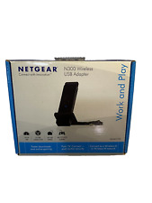 NETGEAR WNA3100 N300 Wireless USB Adapter with Cradle and  Instruction Manual for sale  Shipping to South Africa