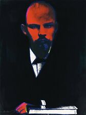 ANDY WARHOL Pop Art Poster or Rolled Canvas Print "Lenin" for sale  Shipping to Canada