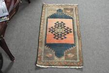 Vintage Rug, Kitchen Rugs, Turkish Rugs, Home Decor  Rug, 1.5x2.8 ft Small Rug for sale  Shipping to South Africa