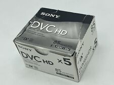 5x Sony HDV mini DV HD fita DVM-85 HDR (85 min std, 127 min modo LP) DVC-HD pacote, usado comprar usado  Enviando para Brazil