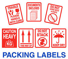 Packing labels fragile for sale  Shipping to Ireland