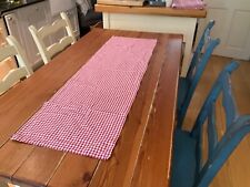 Table runner red for sale  HATFIELD
