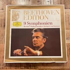 beethoven 9 symphonies karajan for sale  LONDON