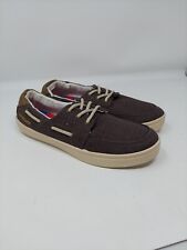 QUIKSILVER HOMBRE SURFSIDE DOS TONOS MARRONES ZAPATOS TALLA 9 , usado segunda mano  Embacar hacia Argentina