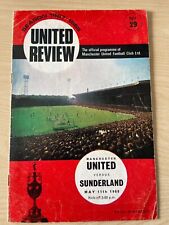 Manchester united sunderland for sale  MAIDSTONE