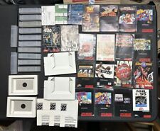 SNES Super Nintendo Manuales de Instrucciones Enorme Lote de 18 W Insertos y Cubierta Polvo segunda mano  Embacar hacia Argentina