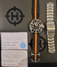 Relógio de mergulho HELM KOMODO 300M aço inoxidável - Preto/laranja - Completo imaculado, usado comprar usado  Enviando para Brazil
