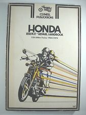 Honda CB350 CL350 SL350 SL175 CL175 CB175 CL160 SS125 CL125 Shop Manual 1964-73 d'occasion  Expédié en Belgium