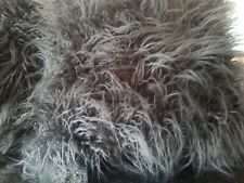 mongolian cushion grey for sale  WIGAN