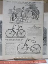 Vintage print bicycle for sale  Belfast