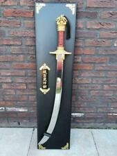 Extremely Rare! Franklin Mint The Sword of GENGHIS KHAN Gold 24K Plated 1988 for sale  Shipping to Canada