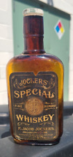 Pre Prohibition F. Jacob Jockers Special Whisky Half Pint Bottle Philadelphia PA for sale  Shipping to South Africa