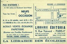 Buvard vintage librairie d'occasion  France