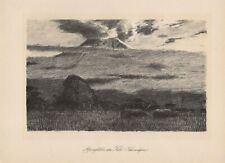 Kilimandscharo kibo lithograph gebraucht kaufen  Kassel