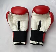Luvas de boxe vermelhas adultas 14 oz MMA sparring soco. Usado comprar usado  Enviando para Brazil