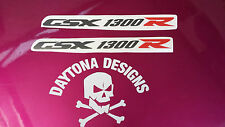 Used, GSXR 1300 R GRAPHITE &  RED SEAT UNIT PAIR CUSTOM GRAPHICS DECALS STICKERS for sale  Shipping to South Africa