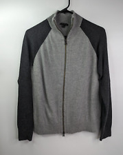 Chaqueta Theory Para Hombre Cremallera Completa Gris Lana Bloque de Color Talla Mediana (19 pulgadas), usado segunda mano  Embacar hacia Argentina