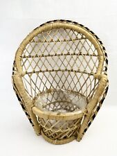 Wicker rattan peacock for sale  Westerly