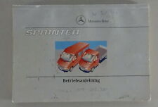 Betriebsanleitung / Handbuch Mercedes Benz Sprinter W901 208 D - 414 Stand 1998 comprar usado  Enviando para Brazil