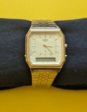 casio vintage watch gold for sale  Ridley Park