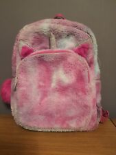 Unicorn fluffy backpack for sale  MANNINGTREE