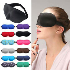 Máscara de dormir 3D para homens mulheres máscara para dormir venda nos olhos acessórios de viagem + comprar usado  Enviando para Brazil