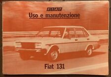 Fiat 131 libretto usato  Reggio Emilia