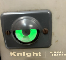 Vintage Knight Signal Tracer - Rádio Aliado - UM TUBO OLHO VERDE ORIGINAL 6E5 comprar usado  Enviando para Brazil